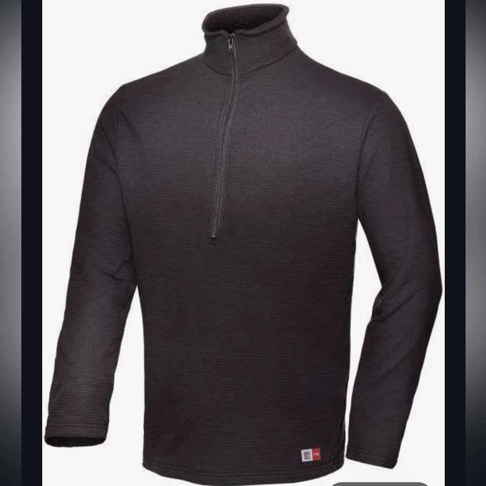 Big Bill FR Men’s Flame Resistant 1/4 Zip Thermal Sweatshirt DW29PS11 Size L